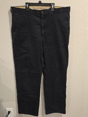 Banana Republic Dawson Straight Fit Chinos - Black 40x34